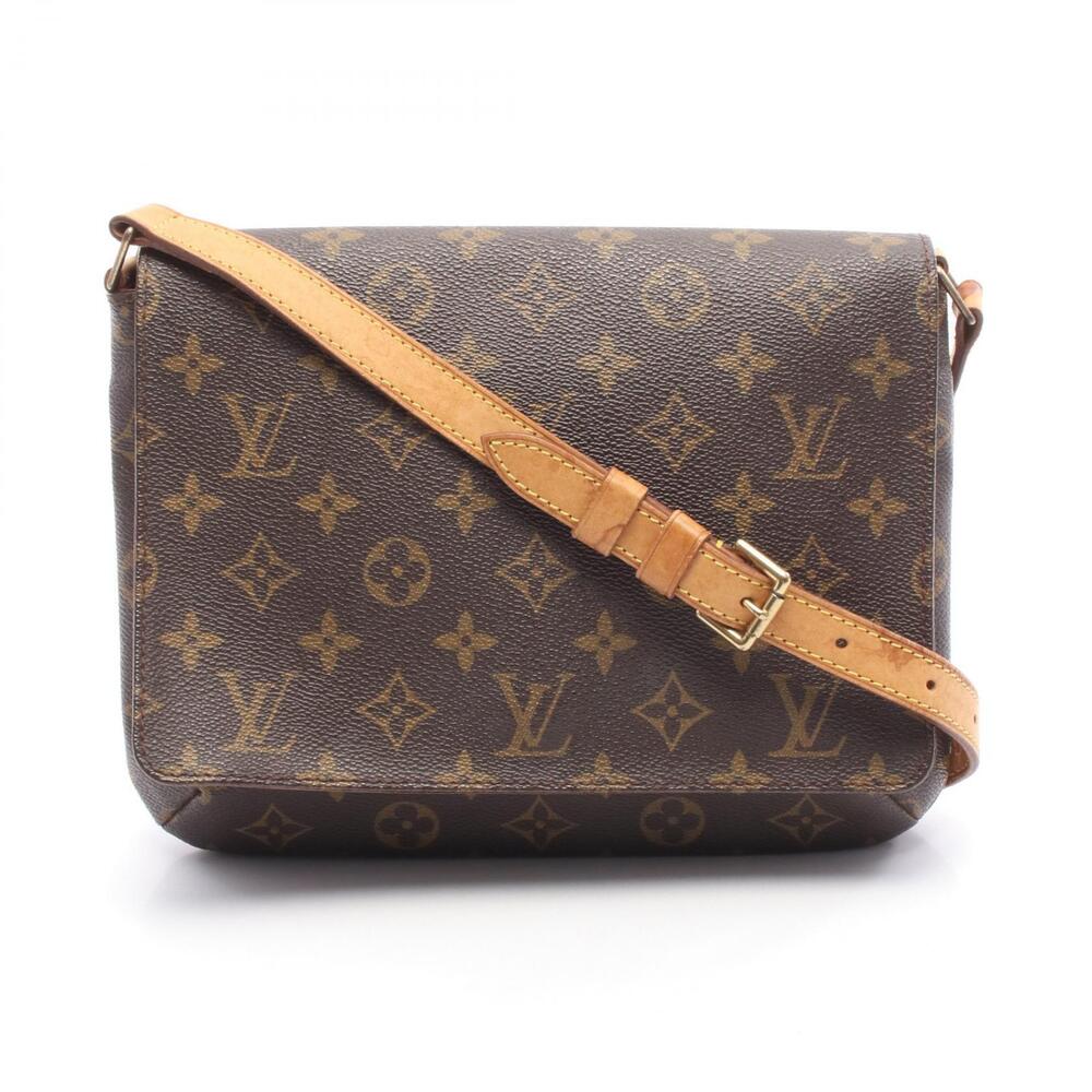 Louis Vuitton Musette Tango Short Strap Shoulder Bag Canvas Leather Monogram